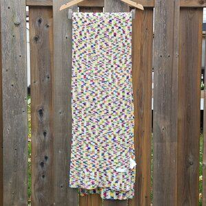 Hudson's Bay Company HBC x Color Me Courtney Retro COLOUR Explosion Scarf 💚❤️💛